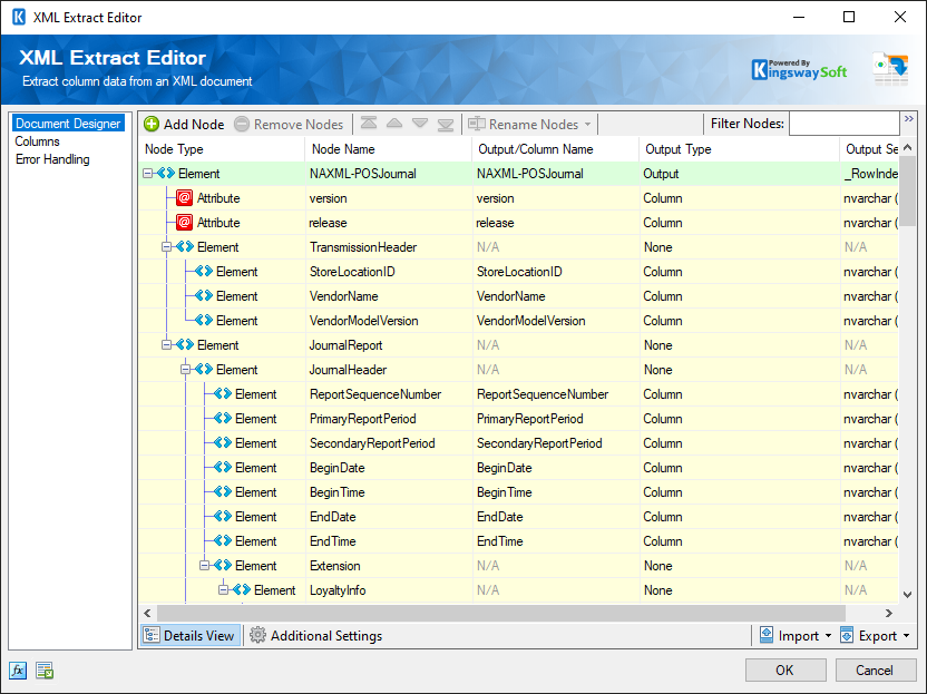 XML Source Editor